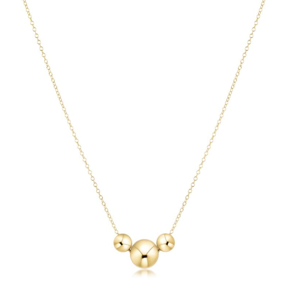 enewton egirl 14" Necklace Gold -  Purpose Gold