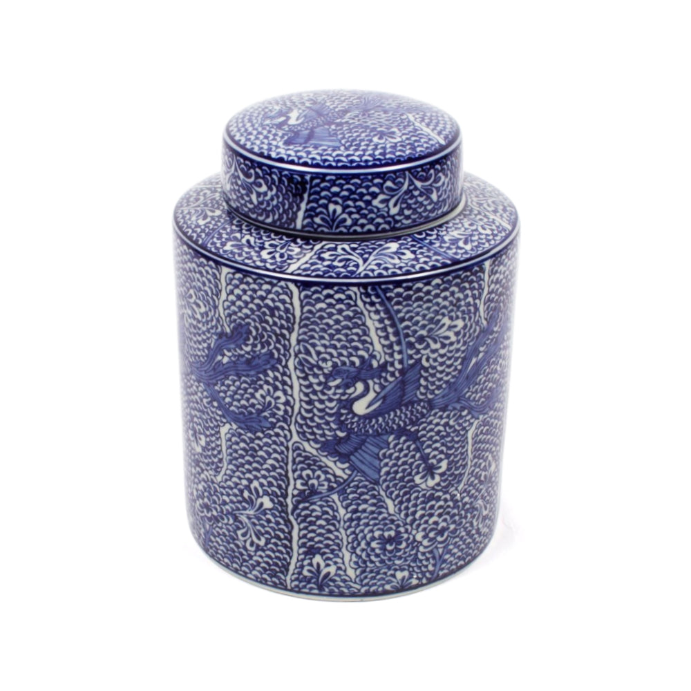 8 Oak Lane Large Koi Fish Ginger Jar