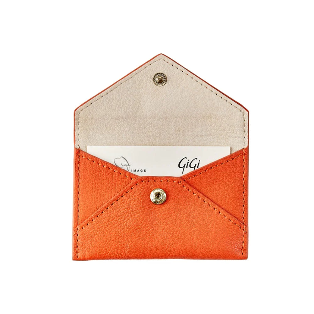Goatskin Leather Mini Envelope