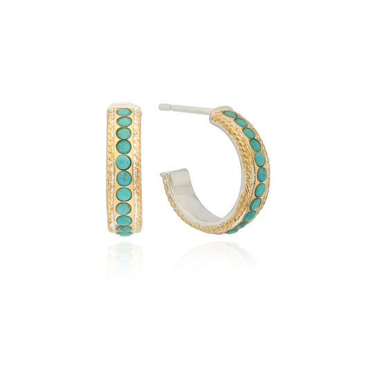 Anna Beck Azul Hoop Earrings