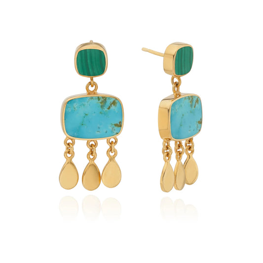 Anna Beck Atitlán Turquoise Drop Earrings