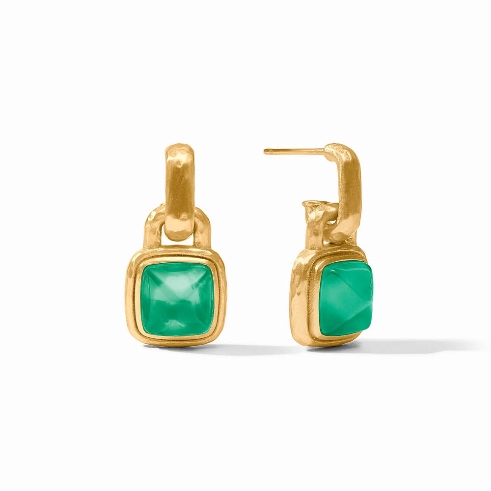 Julie Vos Sahara Hoop & Charm Earring