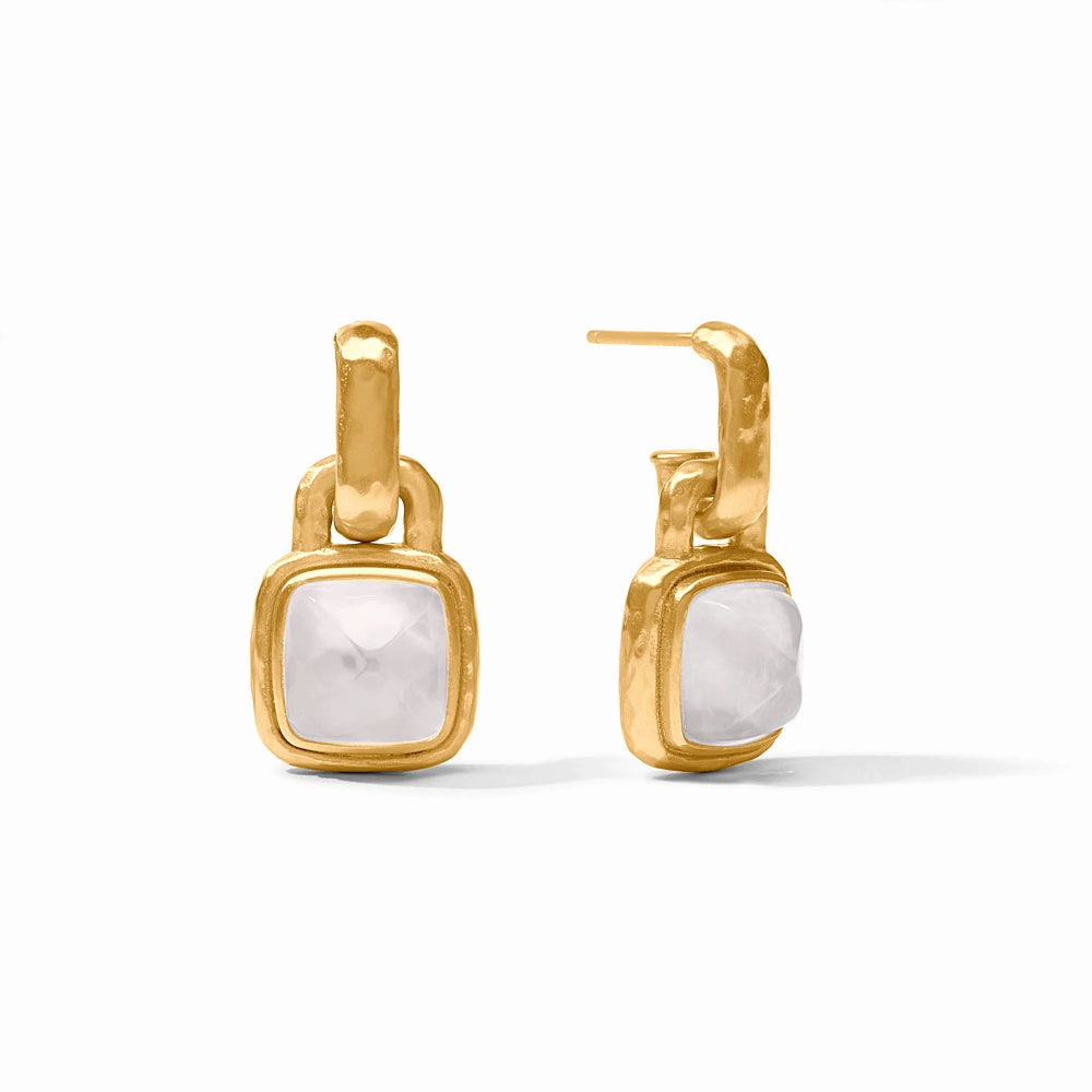 Julie Vos Sahara Hoop & Charm Earring
