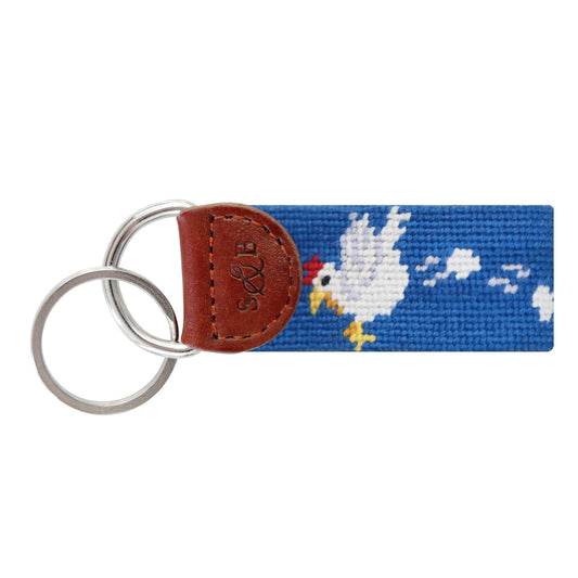Smathers & Branson Ham and Egging Key Fob (Blue)
