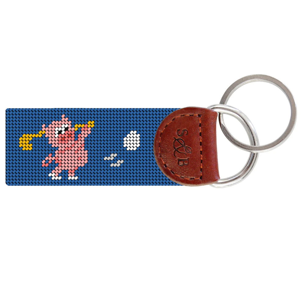 Smathers & Branson Ham and Egging Key Fob (Blue)