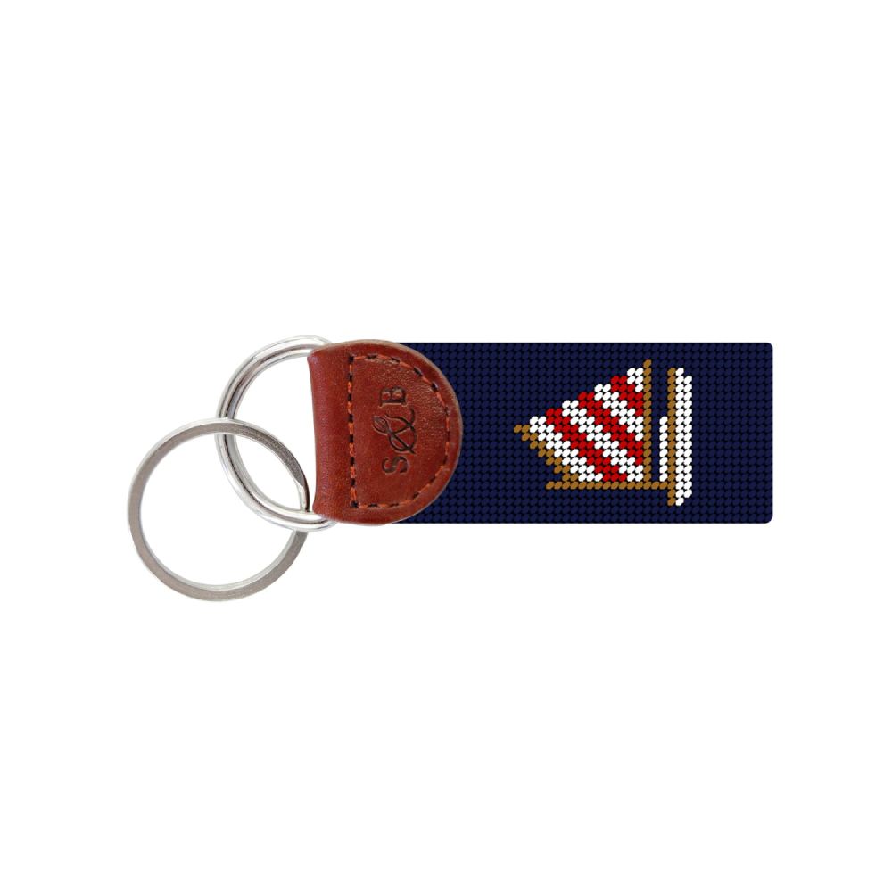 Smathers & Branson Rainbow Fleet Key Fob (Dark Navy)
