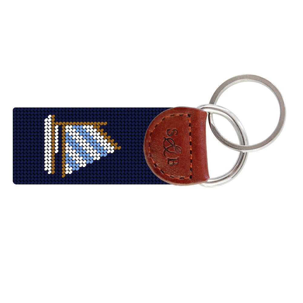 Smathers & Branson Rainbow Fleet Key Fob (Dark Navy)