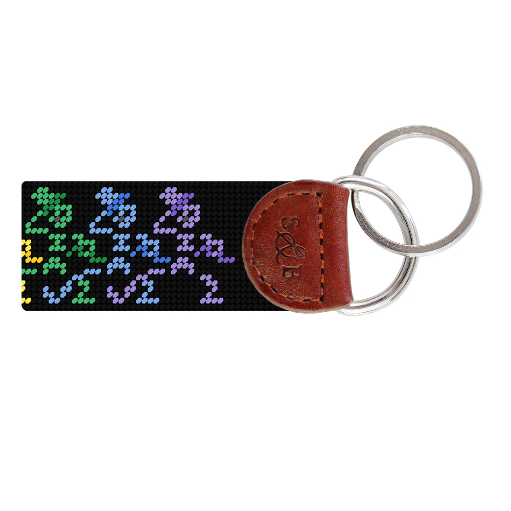 Smathers & Branson Grateful Dead Dancing Skeletons Key Fob (Black)