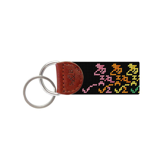 Smathers & Branson Grateful Dead Dancing Skeletons Key Fob (Black)
