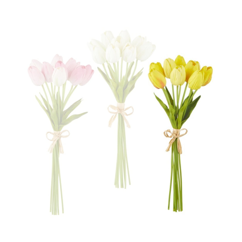Raz Imports 15" Real Touch Tulip Bundle