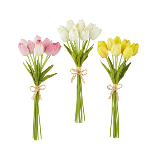 Raz Imports 15" Real Touch Tulip Bundle