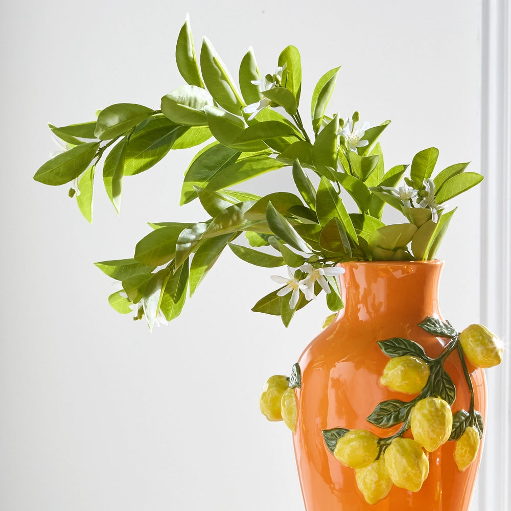 Raz Imports 31.5" Lemon Blossom Spray (In-Store Pickup Only)
