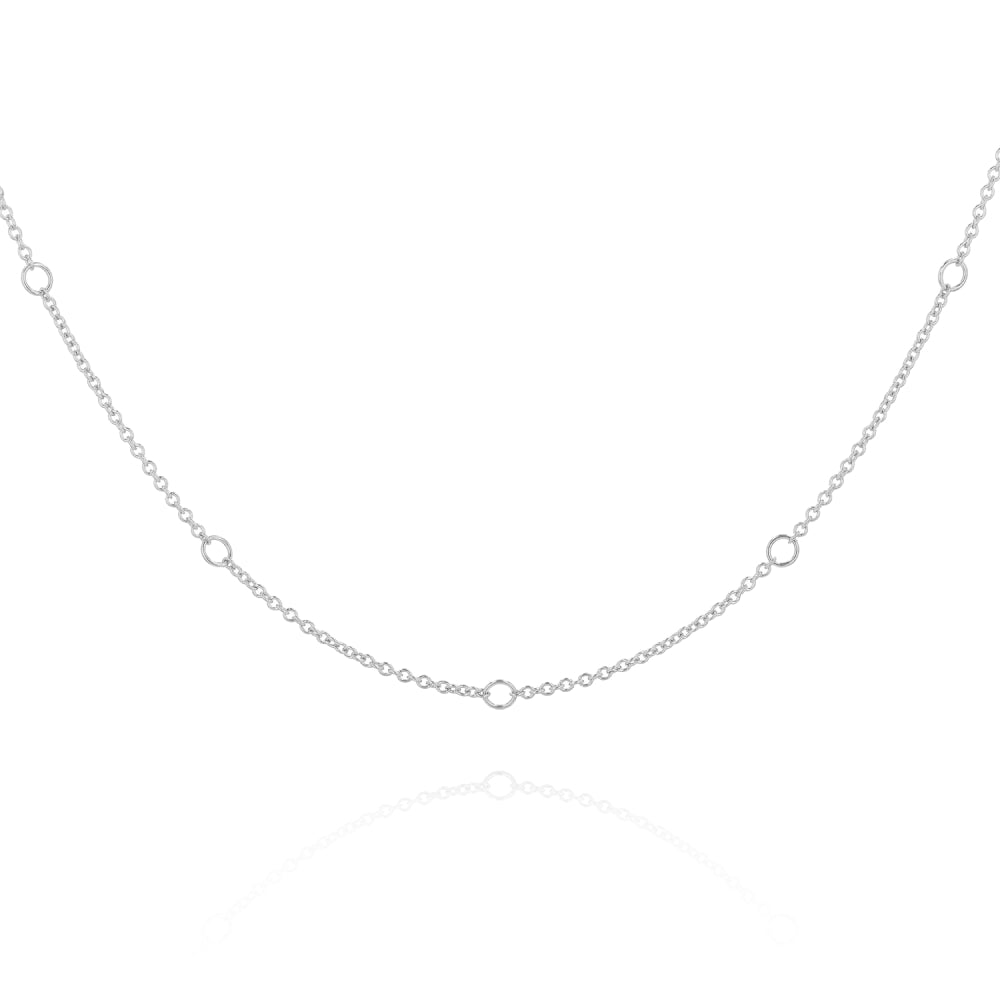 Dee Berkley 5 Gemstone Preset Chain 16/18"