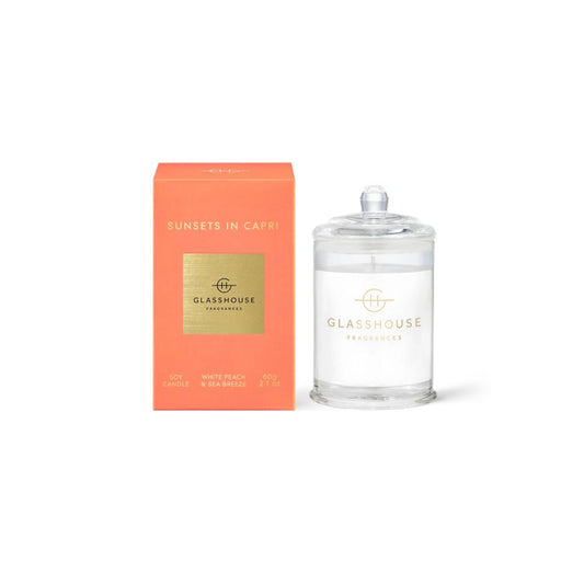 Glasshouse Fragrances 2.1 Oz. Candle - Sunsets In Capri