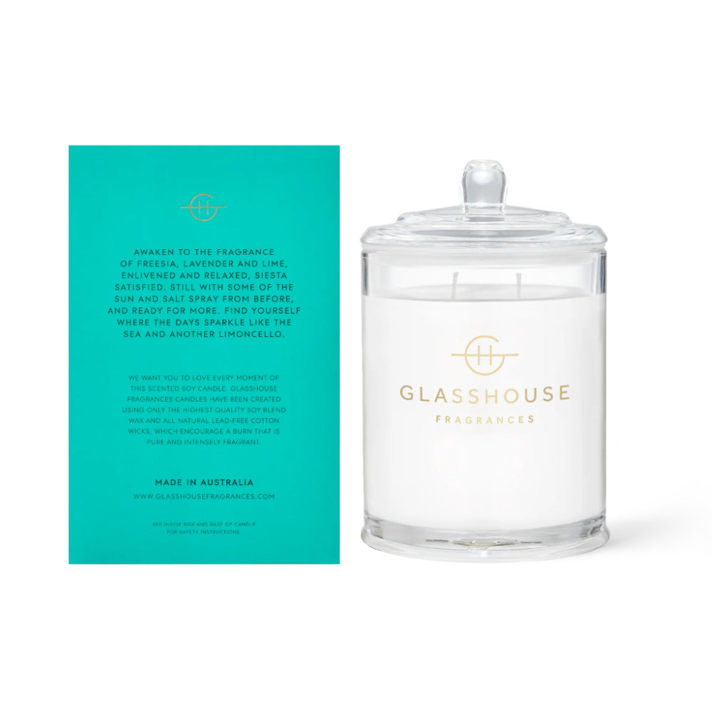 Glasshouse Fragrances 13.4 Oz. Candle - Lost In Amalfi