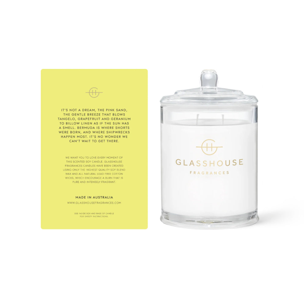 Glasshouse Fragrances 13.4 oz. Candle - Sunkissed In Bermuda