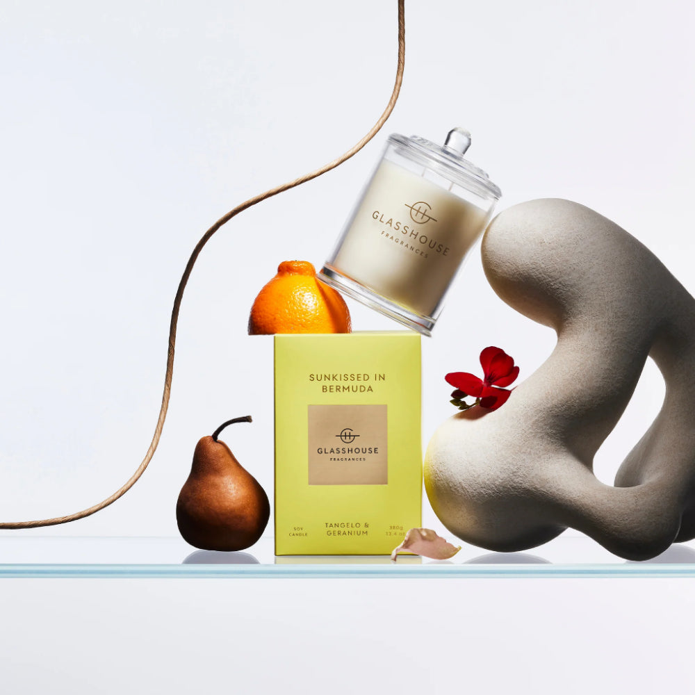 Glasshouse Fragrances 13.4 oz. Candle - Sunkissed In Bermuda