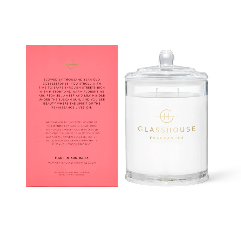 Glasshouse Fragrances 13.4 oz. Candle - Forever Florence