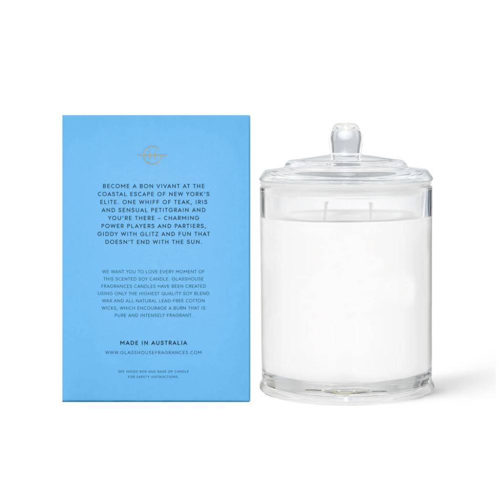 Glasshouse Fragrances 13.4 Oz. Candle - The Hamptons