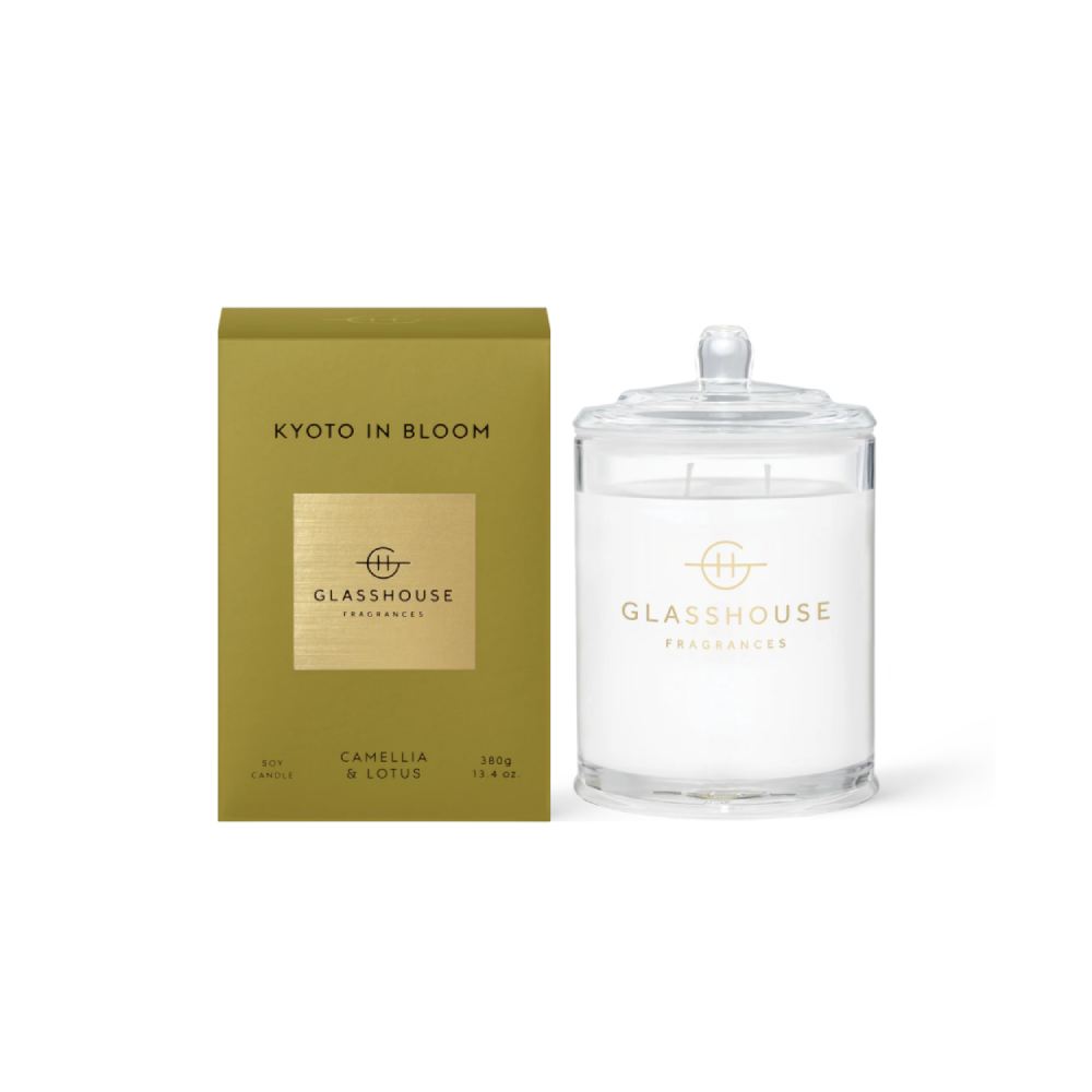 Glasshouse Fragrances 13.4 Oz. Candle - Kyoto In Bloom