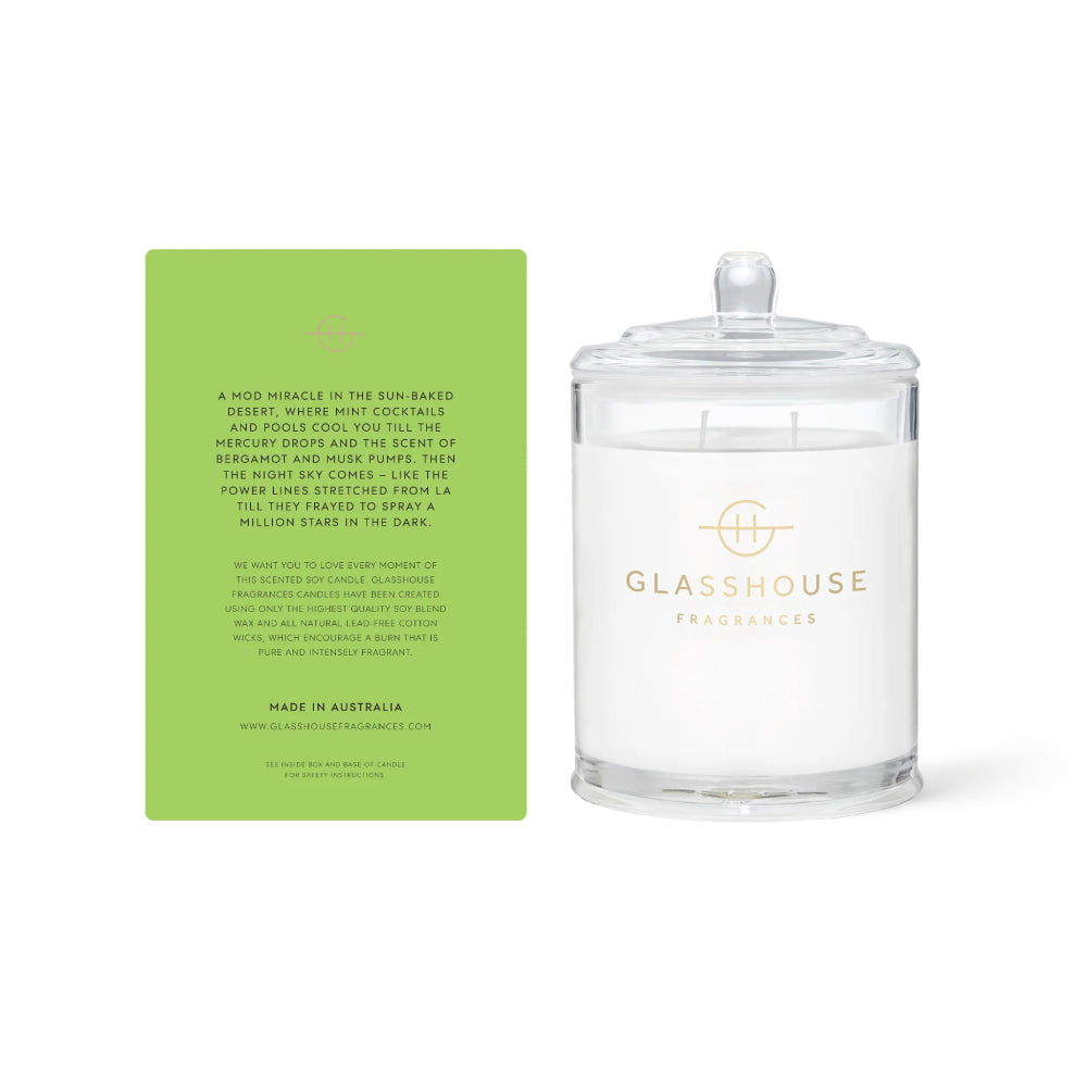 Glasshouse Fragrances 13.4 Oz. Candle - Picture Perfect Palm Springs