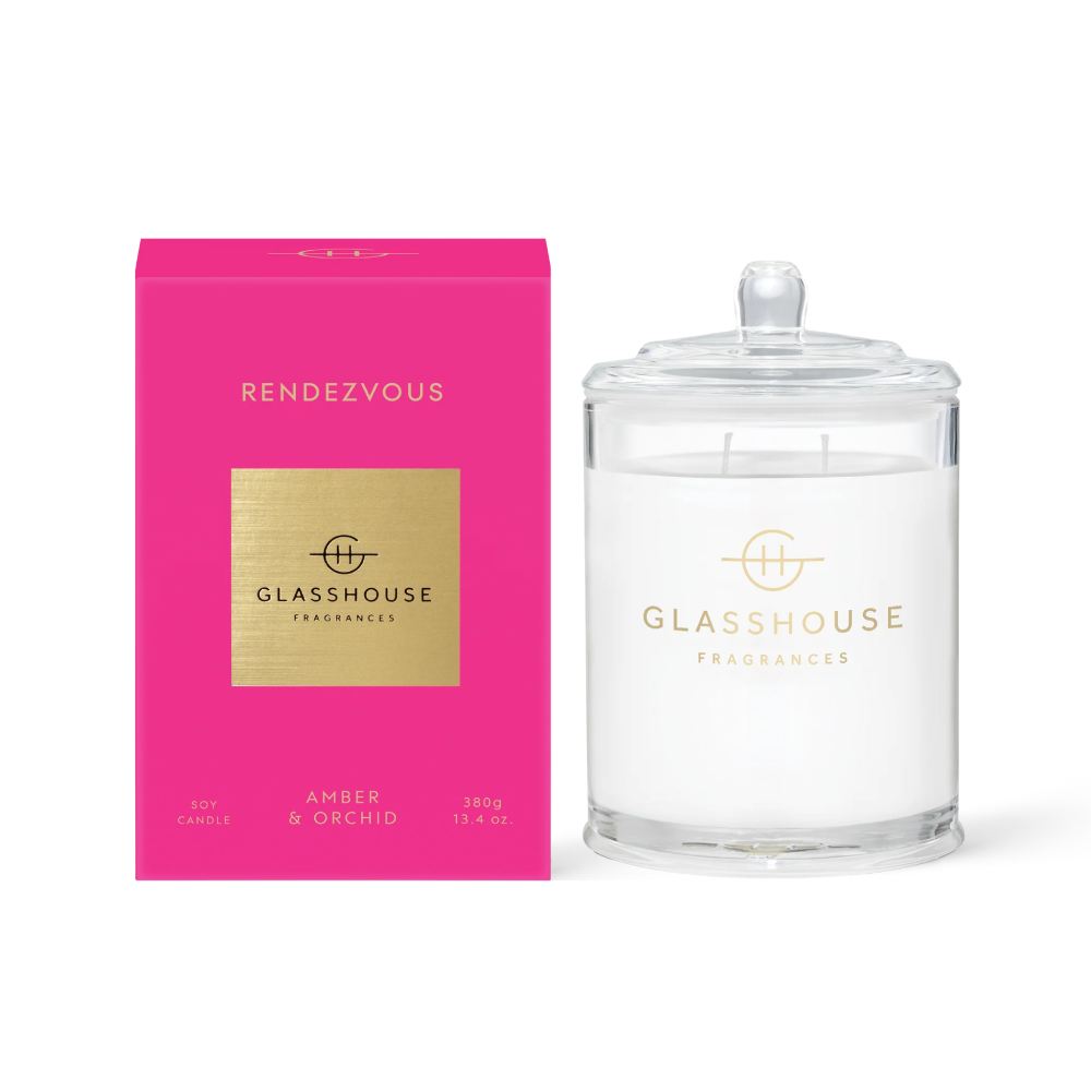 Glasshouse Fragrances 13.4 Oz. Candle - Rendezvous