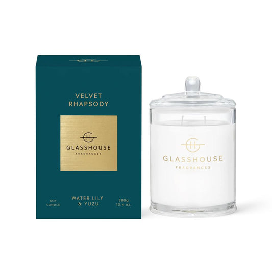 Glasshouse Fragrances 13.4 oz. Candle - Velvet Rhapsody