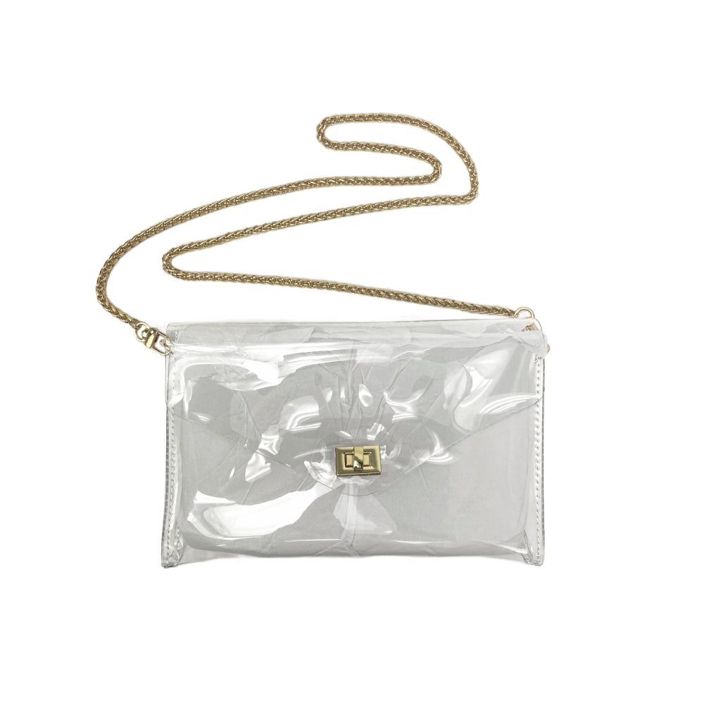 Carrying Kind Fan Girl Classic Bag + Statement Gold Chain Bundle