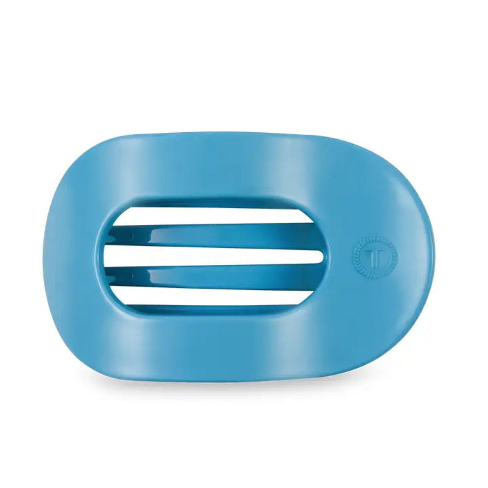 TELETIES Flat Round Large Hair Clip