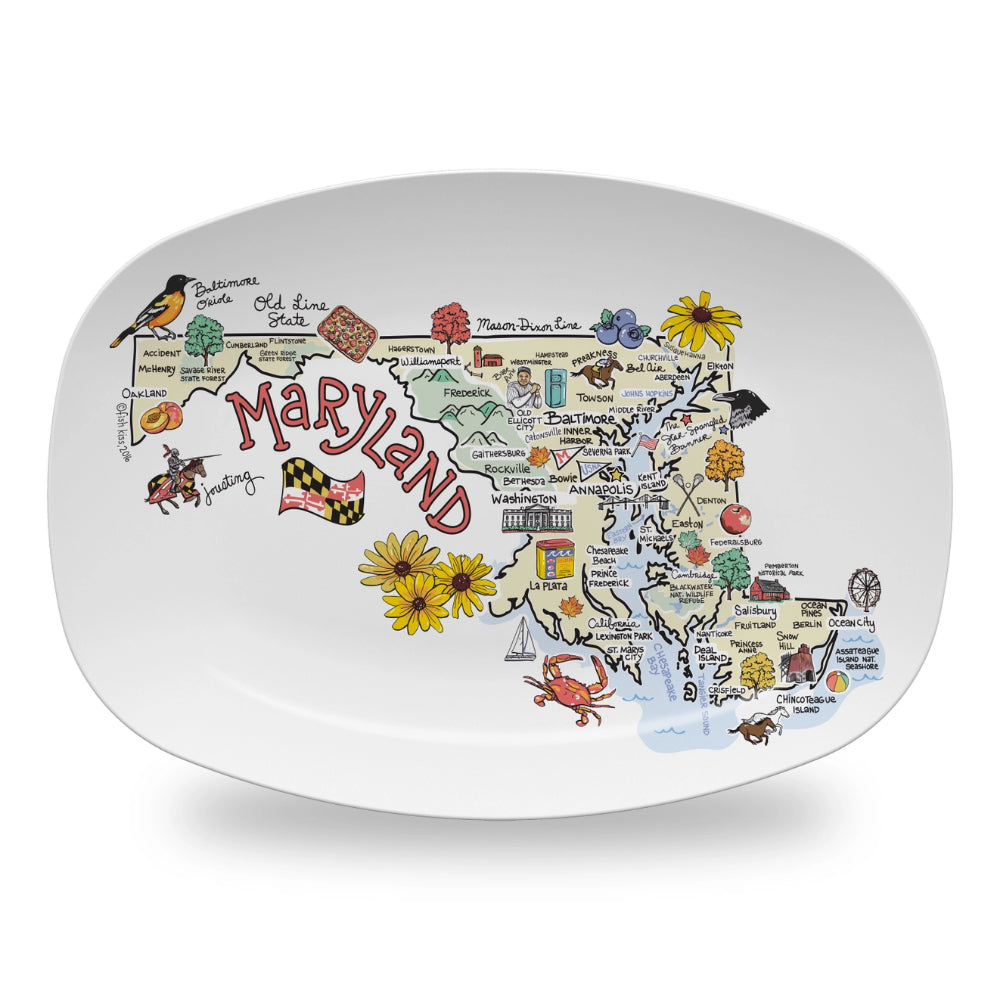 Fishkiss Maryland Platter