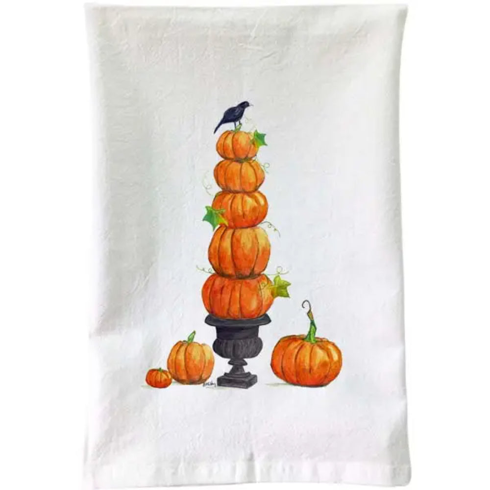 B McVan Designs Fall Flour Sack Towel