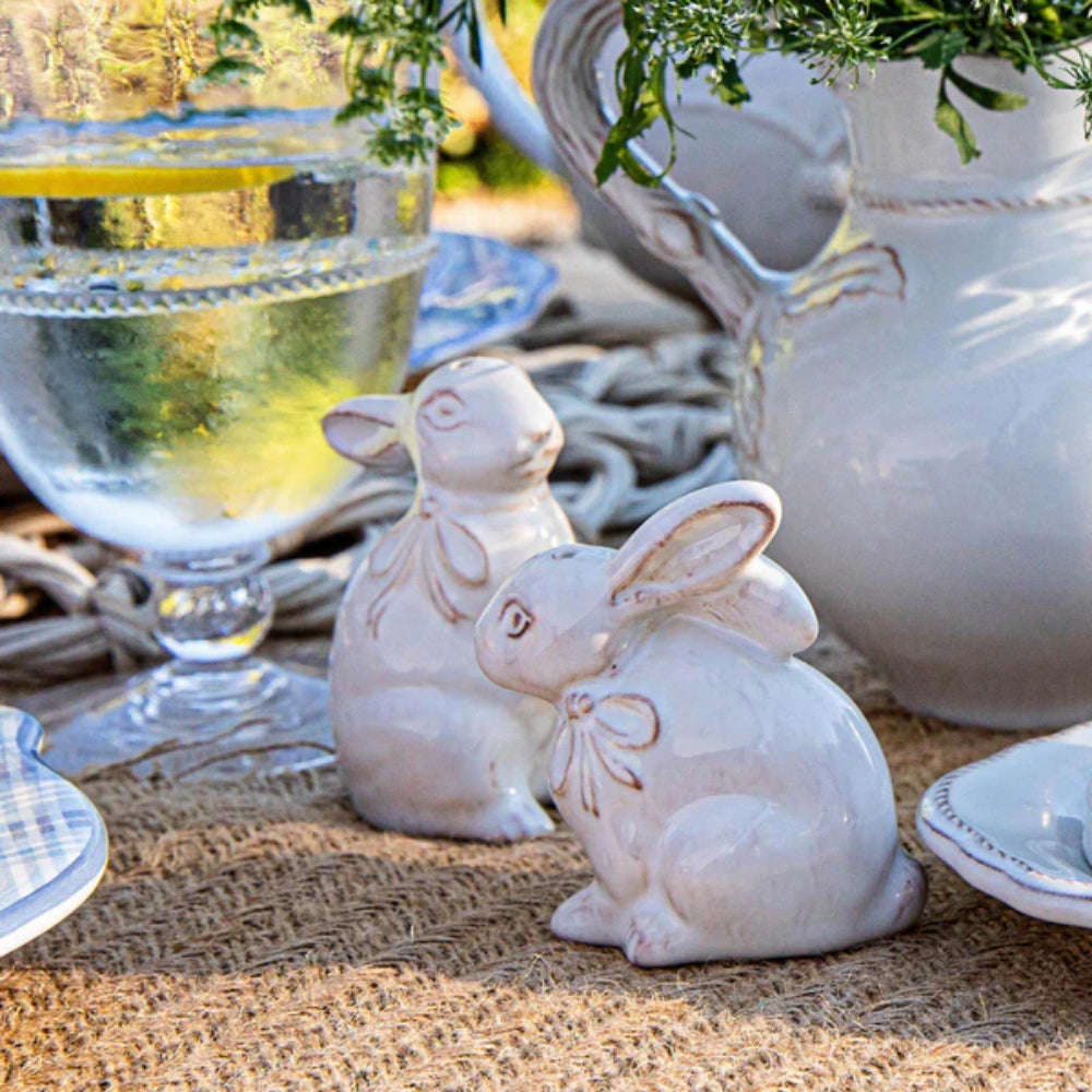 Juliska Clever Creatures Bunny Salt and Pepper-Set of 2