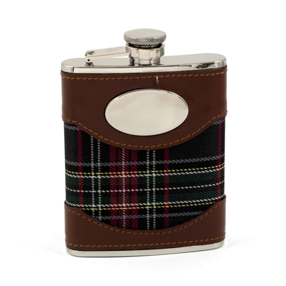 BeyBerk Stainless Steel Flask - Brown and Blue