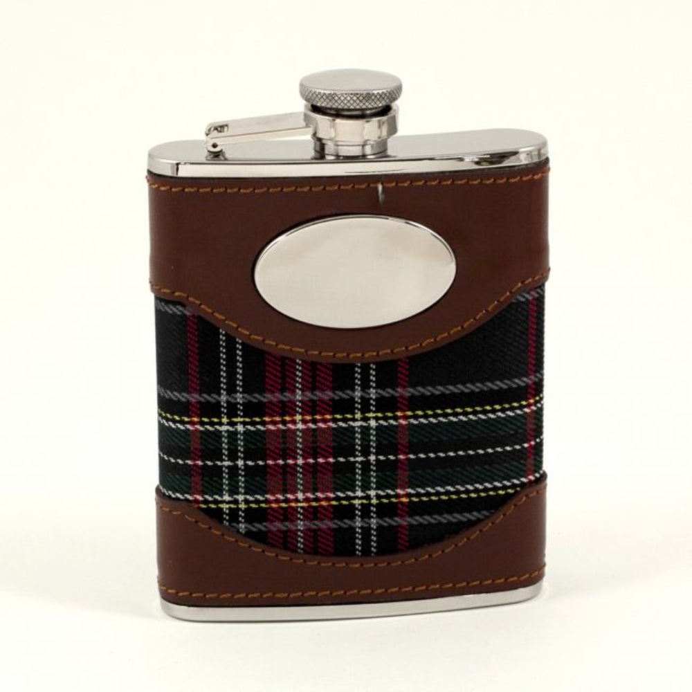 BeyBerk Stainless Steel Flask - Brown and Blue