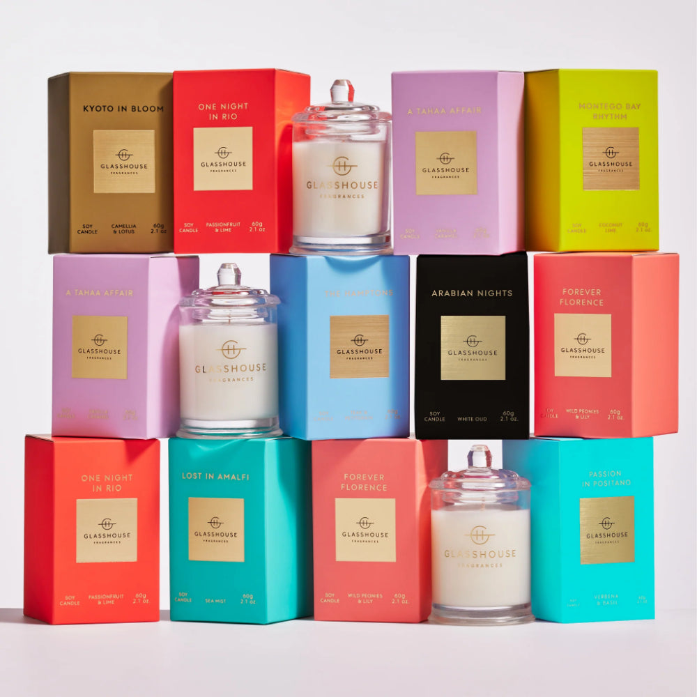 Glasshouse Fragrances 2.1 Oz. Candle - Passion In Positano