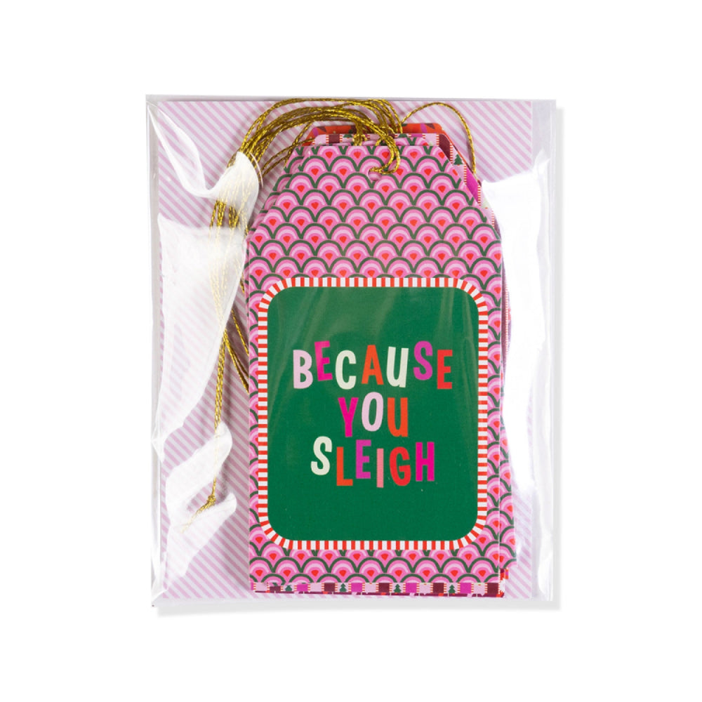 Furbish Studio Holiday Booze Gift Tag Set
