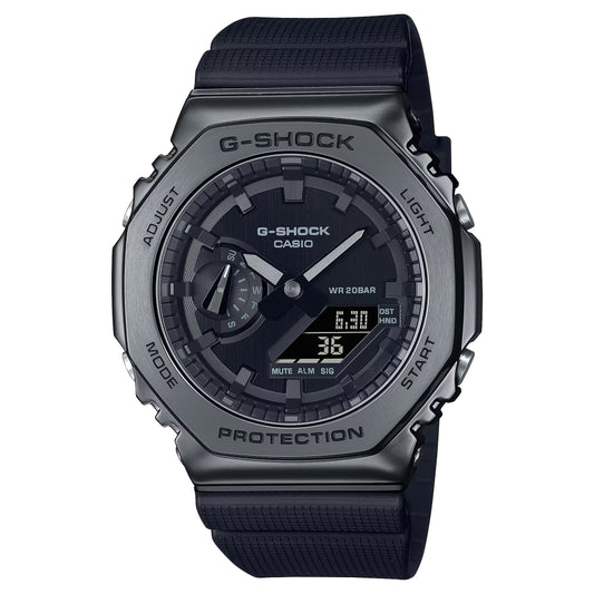 G-Shock 2100 Series Analog/Digital Black Resin Watch