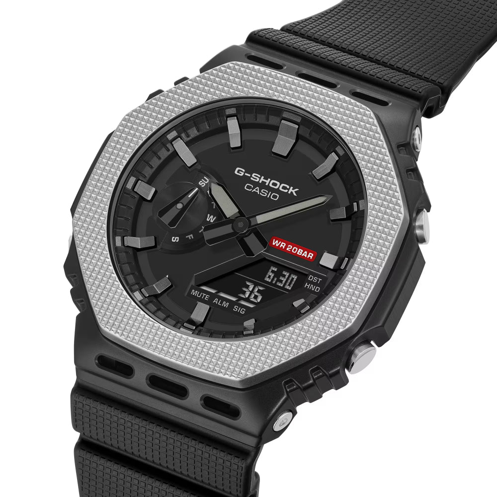 G-Shock G-Steel 2100 Series Analog/Digital Resin Watch