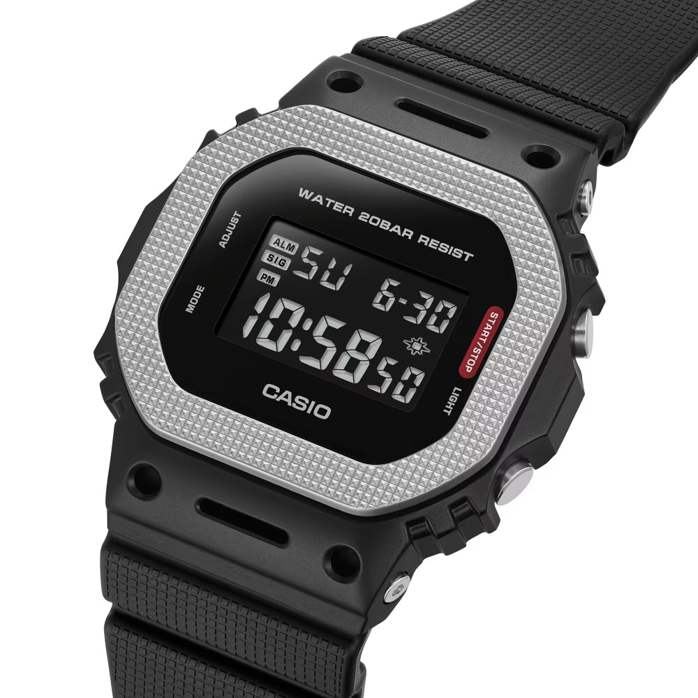 G-Shock G-Steel 5600 Series Black Resin Watch