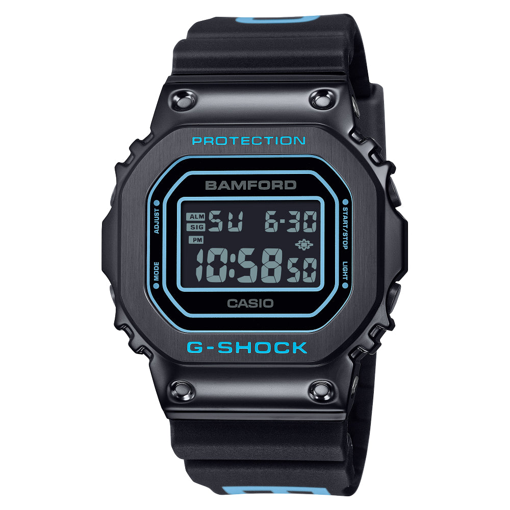 G-Shock Digital 5600 Series BAMFORD Collaboration Model Black Resin Watch