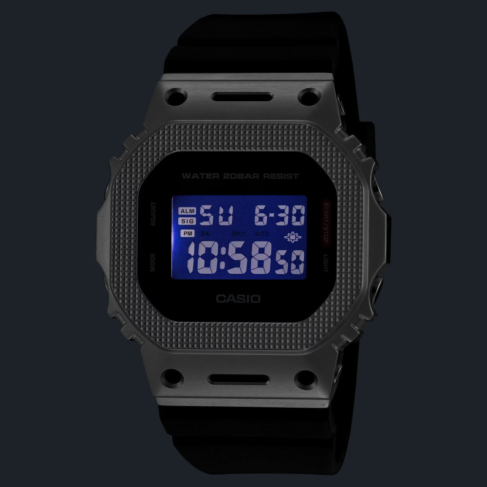 G-Shock G-Steel 5600 Series Black Resin Watch