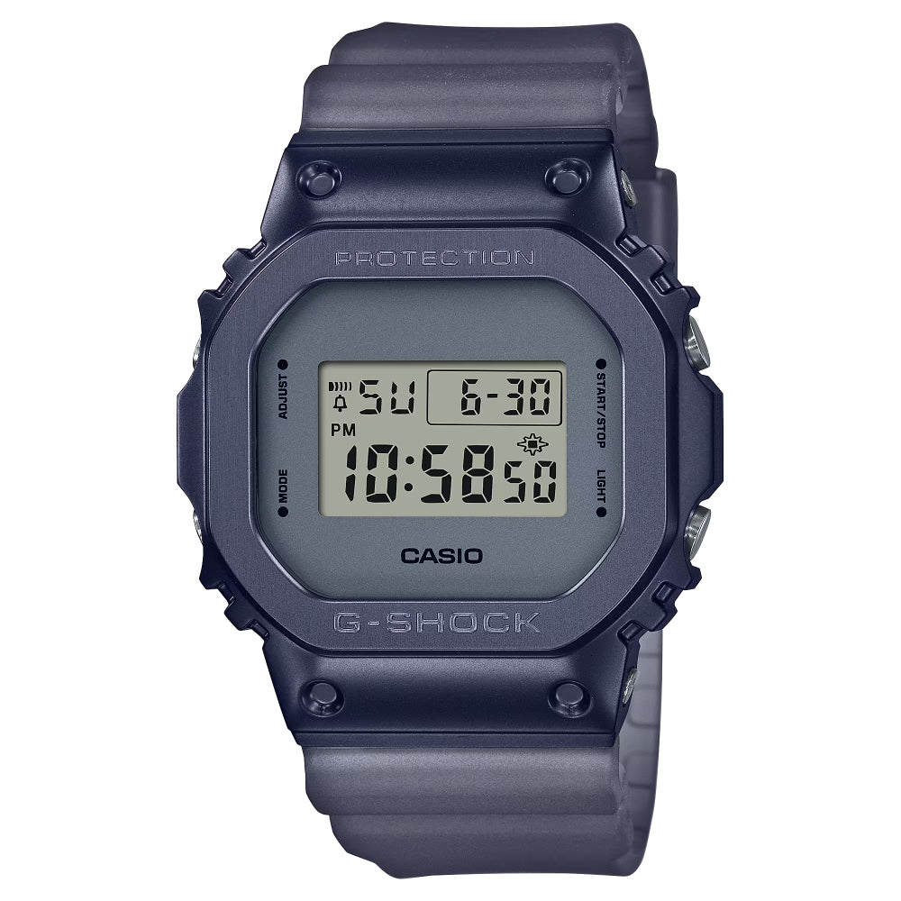 G-Shock G-Steel Digital Blue Resin with Translucent Band