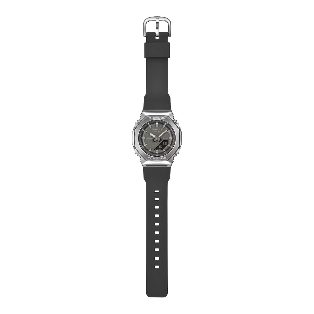 G-Shock Analog-Digital Black Resin Watch