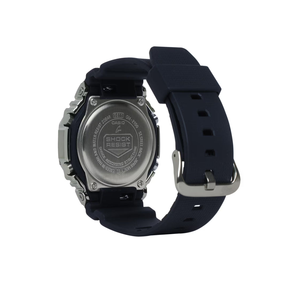 black watch band on white background