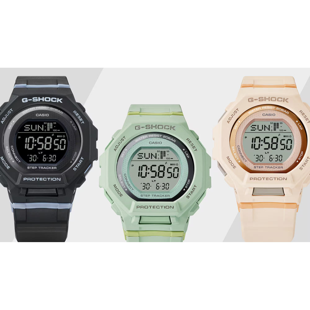 G-Shock G-Squad Women's Digital Tracker Resin Watch