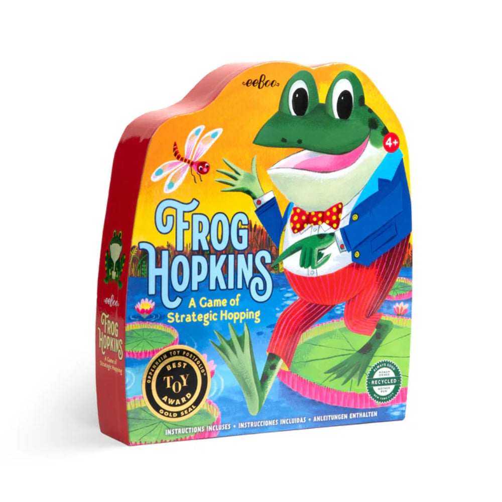 Eeboo Frog Hopkins Shaped Game
