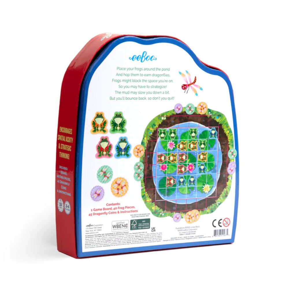 Eeboo Frog Hopkins Shaped Game