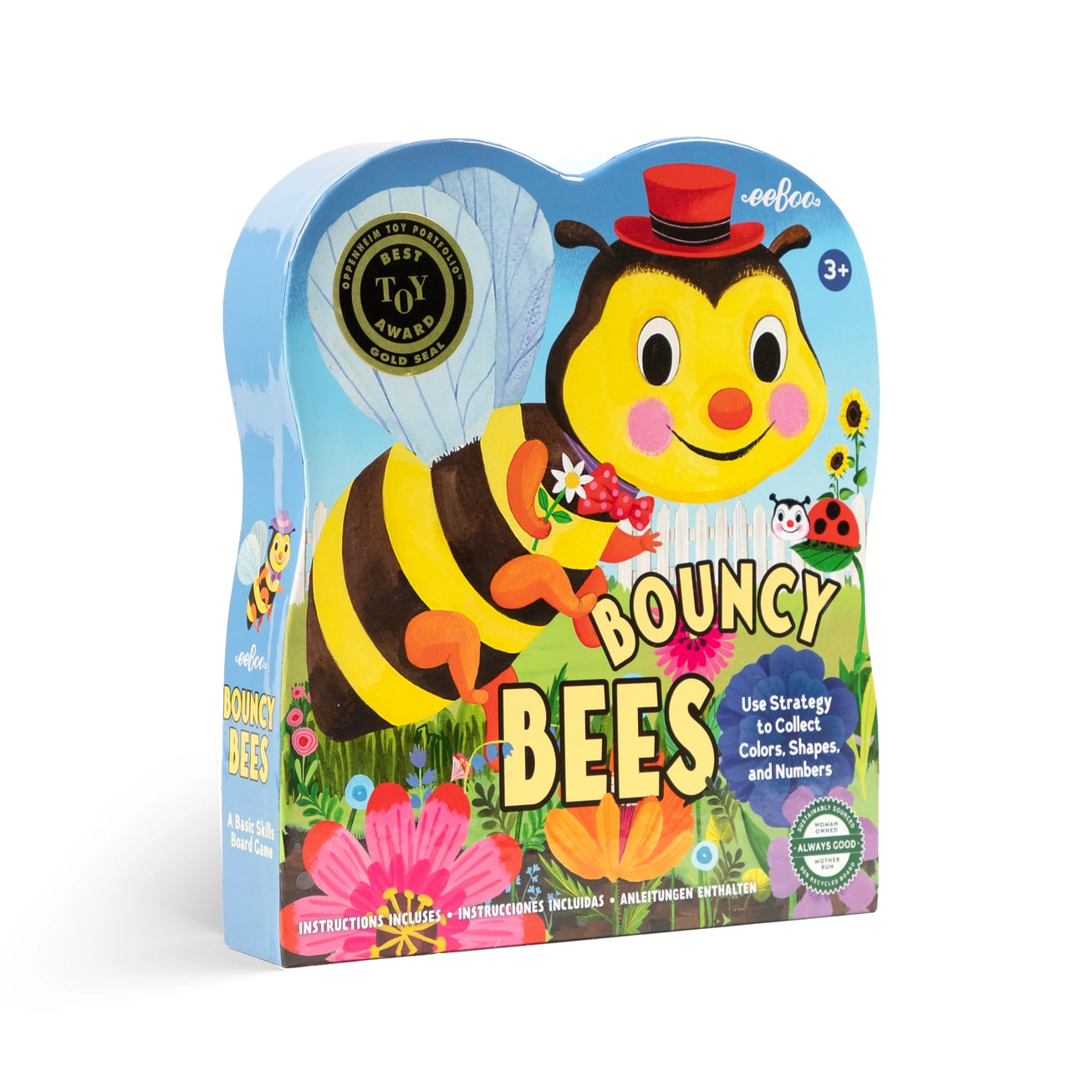 Eeboo Bouncy Bees Shaped Game