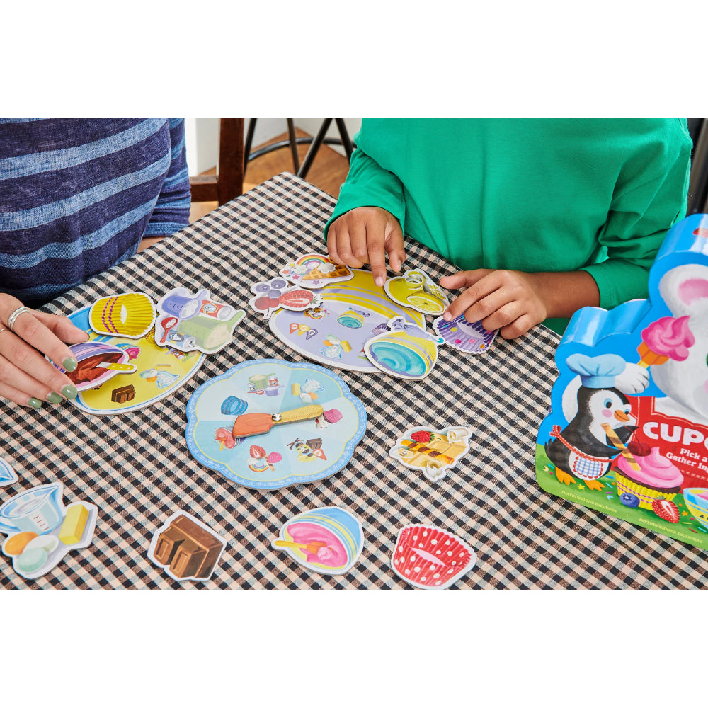 Eeboo Cupcake Shaped Spinner Game