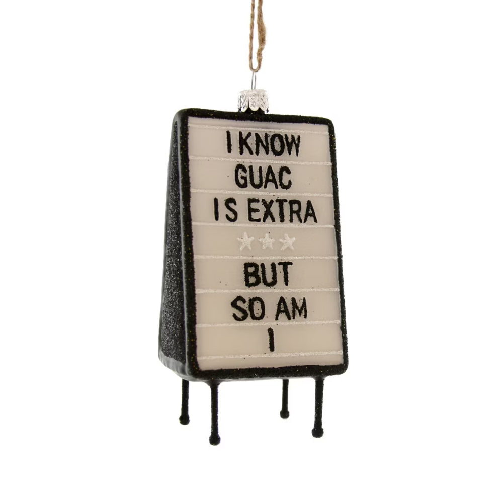 Cody Foster & Co Extra Guac Ornament